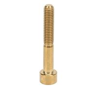 Vis de Boulon de Tige de Vélo Compacte en Alliage de Titane M6x40mm pour VTT(or)