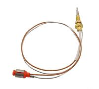 Vis de brûleur à gaz thermocouple avec tête en cuivre pour cuisinière Sabaf - Pièce de rechange compatible avec la détection de flamme (aiguille courte de 40 cm)