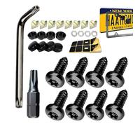 Vis de cadre de, vis de F noire, vis de fixation vis de H couvercle de bouchon à vis antirouille et anti-vol, matériel de montage de pour la toile