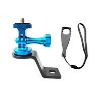 Vis de caméra extérieure pour moto - Support de rétroviseur en alliage d'aluminium pour Action SJ4000 - Support pour salle de bain - Tournez le support de rétroviseur
