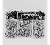 Vis De Carénage De Moto Kit De Boulons Carénage Pour Moto Pour Pour CBR600RR Pour CBR 600 RR 600RR Écrous, Clips Et Vis Fixation Boulons Fixation Écrous(Argent)