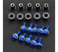 Vis De Carénage Kit Boulons Pare-Brise Moto pour Yamaha Xmax X-Max 125 250 300 400 200 X Max XMAX300, Écrous Fixation Carénage Et Fixation Pare-Brise Moto(Bleu)