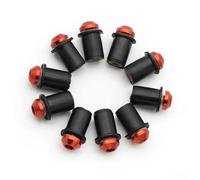 Vis De Carénage Kit De Vis Et Boulons De Fixation pour Pare-Brise De Moto pour Yamaha Tmax, Xmax, YZF T Max X Max Fixation Pare-Brise Moto(Rouge)