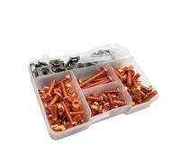 Vis De Carénage Pare-Brise Boulons De Fixation pour Pare-Brise Moto pour PCX 125/150 Kit D'écrous, Clips, Vis, Joint Montage Et Fixations pour Carénages(Orange)