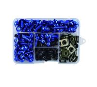 Vis De Carrosserie Compatible Avec Vespa Pour Sprint Pour Primavera 150 GTV LXV PX 195 Pièces Boulons Carénage En Aluminium Moto Kit De Vis Clips D'écrou