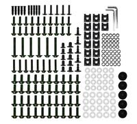 Vis de carrosserie Kit Complet De Boulons Carénage Moto Pour Y-AMAHA T-MAX TMAX 530 500 560 SD DX TMAX560 VMAX Vis Carrosserie Clips Écrous Recouvrement(Nero)