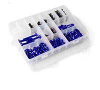 Vis de carrosserie Kit Complet De Boulons De Carénage Pour Moto Pour H-ONDA CTX 700 750 1300 Pour Deauville 600 700 NT700V FMX CX 650(Turquesa)