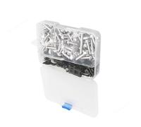 Vis de carrosserie Kit De Boulons Carénage Moto Vis Carrosserie Écrou Pour R Nine T Pour Scrambler E90 K100 S1000RR S1000XR S1000R Accessoires(Silver)