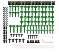 Vis de carrosserie Kit De Boulons Carénage Pare-brise Moto Pour H-ONDA GL1500A GL1500SE Gold Wing SE NT700V NT1100 NT700VA ABS Pièces Modifiées(Green)