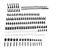 Vis de carrosserie Kit De Boulons De Carénage De Pare-brise De Moto Pour SUZUKI TL1000 TL1000S TL1000R VX800 L/M/N/R/T Pour KATANA GSX600F GSX750F GSXS1000 1983-2024 Pièces De Moto(Nero)