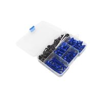 Vis de carrosserie Moto Compatible Avec Kawasaki Pour Z Z750 Z400 Z900 Z900rs Z800 Z1000 Z650 Z1000sx Z250 Kit Boulons Carénage Moto Vis Et Écrous Carrosserie(Blue)