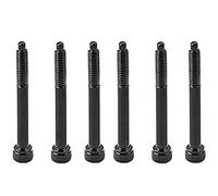 Vis de Chevalet de Guitare Électrique Noires, Lot de 6 Pièces