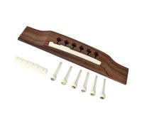 Vis de chevalet standard pour guitare palissandre avec installation fluide et longue durée de vie