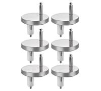 Vis de connexion pour couvercle de toilette avec écrou de fixation supérieur, charnière de siège de salle de bain, boulons de rechange accessoire de fixation pour siège de toilette