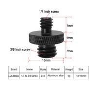 Vis de Conversion 1/4 mâle à mâle 1/4 3/8 M4 M5 M6 M8 M10 M12,trépied d'appareil photo,adaptateur à tête sphérique,accessoires de photographie SLR - Type Z48 1PC