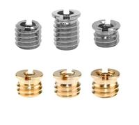 Vis de conversion for appareil photo 1/4 M4 M5 M6 vers 3/8-16, trépied, monopode, rotule, accessoires de montage, écrou de conversion for appareil photo reflex numérique(Z17 5PCS)