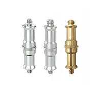 Vis de conversion photographique 1/4" vers 3/8" compatible avec les accessoires de montage for trépied et support de flash for diffusion en direct(1/4 to 3/8 copper color)