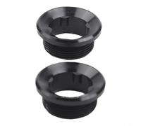 Vis de couvercle de manivelle en aluminium léger M20 P1.0 et couvercles de protection de pédalier de 20 mm pour manivelles compatibles Shimano (vis de couvercle de manivelle)