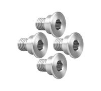 Vis de disque de frein en acier inoxydable, boulons de retenue de disque 4X compatibles avec X5 E70 F15 X3 E83 X1 E84 E46 E60 E90 E92 F22 F30 F34 F10 G12 G32 Z4