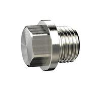 Vis de fermeture, hexagonal et taille, G 2, SW 36, laiton - Pression de travail max. 25 bars, tampon de fonctionnement. Charge maximale : 150°C