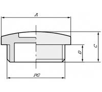 Vis de fermeture LAPP 52002680 PG7 laiton 100 pc(s)