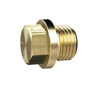 Vis de fermeture, Raccord Hexagonal et Taille, G 38, SW 17, Laiton, Pression de Travail Max. 25 Bars, Tampon de Fonctionnement. Charge Maximale : 150°C