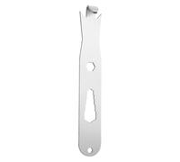Vis de fil de clôture pour clips Post T : tendeur de câble de fixation en acier inoxydable, outil de clôture de torsion de fil multifonctionnel avec trous hexagonaux pour maille haute R