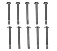 Vis de Fixation 10pcs M5 pour Ventilateur de PC en Fer Noir