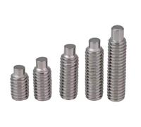 Vis de Fixation à tête Plate hexagonale en Acier Inoxydable 304, diamètre extérieur 3 mm, 4 mm, 5 mm à 40 mm de Longueur, M3 M4 M5 M6 M8 M10(20Pcs M5x25)