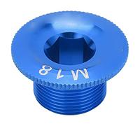 Vis de fixation de cache-manivelle CANSUCC M18 pour VTT, antirouille. (Bleue)