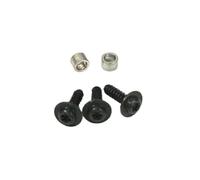 Vis de fixation de couvercle et entretoise de couvercle Shimano ST-R9120 (x3) Noir