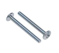 Vis de Fixation de Poignée et de Bouton M4x22 (Paquet de 10) Hex Zingué pour Cuisine, Chambre à Coucher, Tiroir, Armoire, Porte, Commode Universal Vis de Boulons de Machine