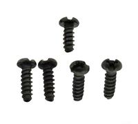 Vis de fixation en acier inoxydable pour moulinet de pêche Abu Garcia B3 B4 B5 P4 P5 Max4X | Kit de matériel de rechange noir | 5 pièces par lot