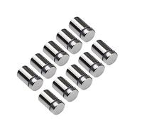 Vis de fixation en acier inoxydable pour vitrines Vis d'entretoise for panneaux en acier inoxydable, plusieurs tailles, paquet de 10 for verre acrylique(25x80mm)