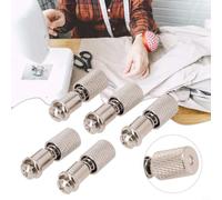 Vis de fixation en métal - 3,2 cm - Durable (1) | Pas de tournevis nécessaire, changement rapide du pied, mécanisme à bouton-poussoir, idéal pour les projets pressés