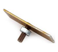 Vis de fixation en métal 30mm de baguettes de tour de caisse supérieur pour BMW Série 02 E10 phase 1 et 2 (03/1966-07/1976)