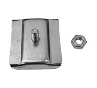 Vis de fixation en métal de moulure chromée de bas de caisse pour BMW Série 02 E10 phase 1 et 2 (03/1966-07/1977)