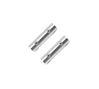 Vis de fixation métallique, raccord garde-corps adapté fil acier 3-14mm, lot de 2 pièces(3mm 4mm)