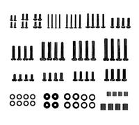 Vis De Fixation TV - M4 M5 M6 M8 84 Pièces de Rechange,Kit de Quincaillerie pour Support TV | Pour Thanksgiving Vacances Anniversaire Fête Hôtel Bureaux Maison Chambre Dortoir