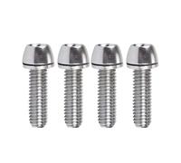 Vis de guidon de vélo colorées en acier inoxydable M5 x 20 mm, M6 x 20 mm, vis/entretoises for potence de vélo(M6x20-SL-4pcs set)