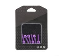 Vis de guidon de vélo pour une utilisation dans les assemblages de serrage de potence, supports de porte-bagages arrière et points de montage d'accessoires sur les vélos (violet)