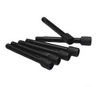 Vis de guitare à noyau creux 3,85 mm pour trémolo pour chevalet Noir | Installation directe des cordes, aucune extrémité de boule nécessaire, installation rapide, taille de 3,85 mm