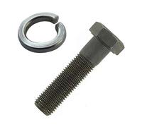 VIS DE LAME TONDEUSE 9.5MM 3/8" 24UNF AVEC RONDELLE FREIN POUR HONDA CASTELGARDEN AYP NOMA STIGA SNAPPER