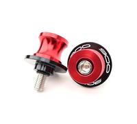 Vis de l'axe du bras oscillant arrière de la moto Pour Z900 Z 900 2017-2020 2021 2022 2023 2024 Accessoires Moto Vis De Béquille M8 En Aluminium Diabolo Bras Oscillant(Red)
