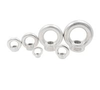 Vis de levage en acier inoxydable, vis à œillet de levage et écrous en acier inoxydable 304 M3-M30 (rainure annulaire, M3)