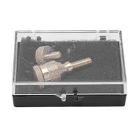 Vis de manche de saxophone 4 mm et 5 mm |Vis à instruments en métal pour une connexion ferme sans fuite |Accessoire pour saxophone alto/soprano et clarinette |Kit d'entretien et