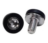 Vis de manivelle Weldtite Hex (X2) 8mm Noir Noir G