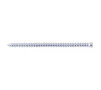 Vis de montage de châssis vitrés - tête cylindrique - zinguée - 7,5 x 202 mm - FFS FISCHER