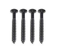 Vis de Montage de Plaque de Cou pour pièces de Guitare Bolton Fender Strat, Accessoire Noir