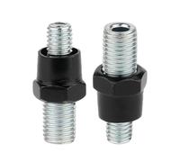 Vis de Montage de Rétroviseur - Vis de Fixation à Double Tête pour Rehaussement et, Accessoire Universel en Fer pour Moto, Scooter et Véhicules à Deux Roues